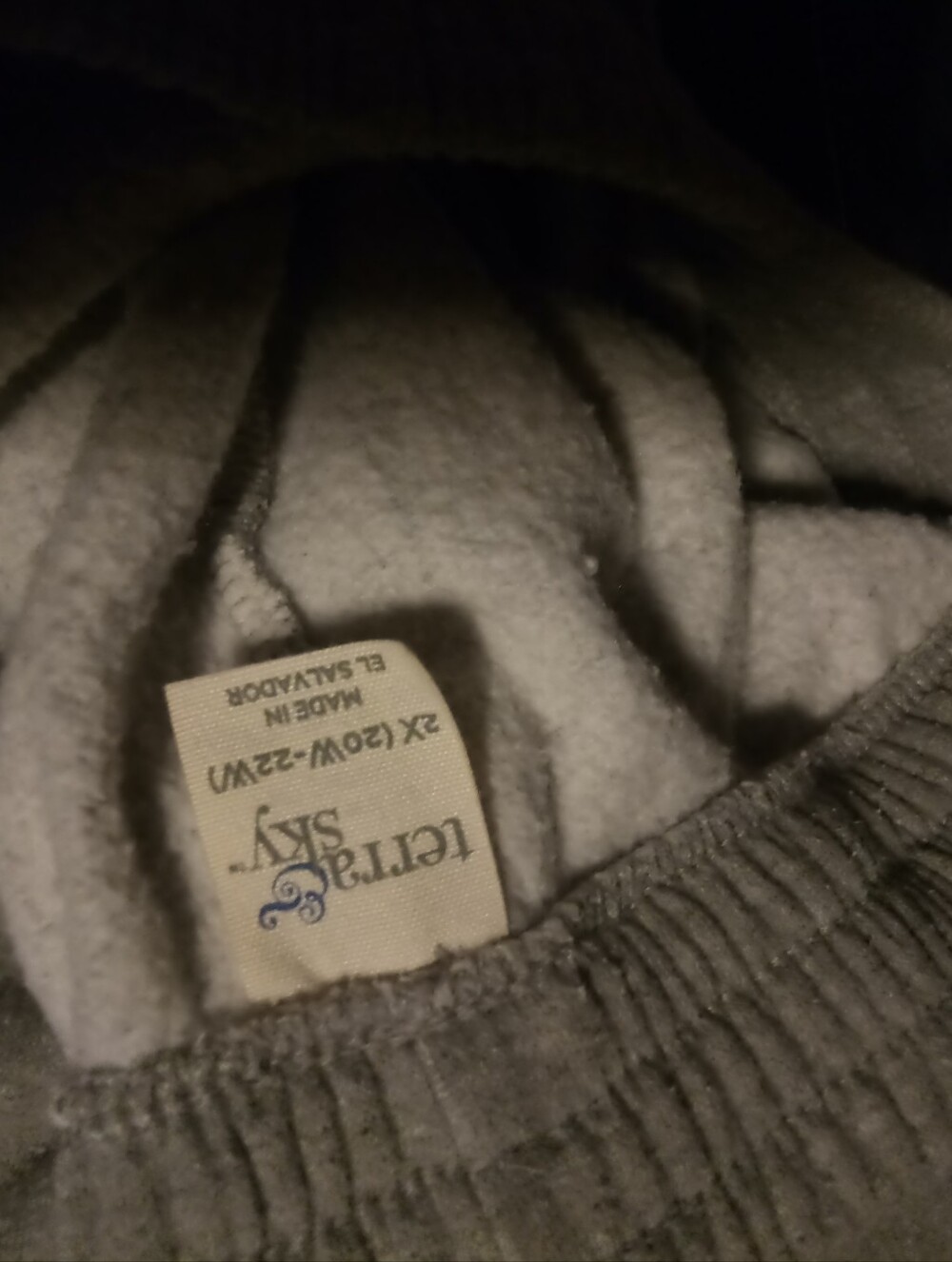 Sweat Pants Size 2x Good Condition Brand Terra Sky